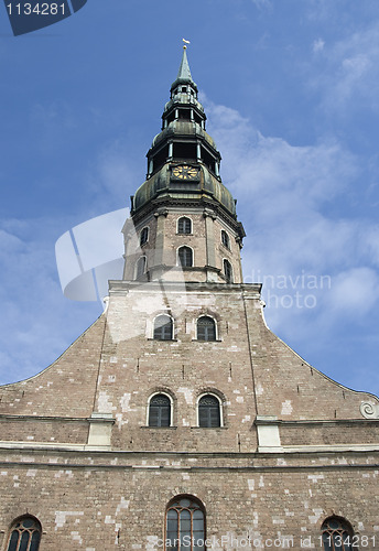 Image of Saint Peter's church in Riga