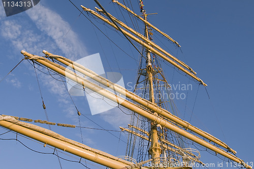 Image of Mast of a tall ship