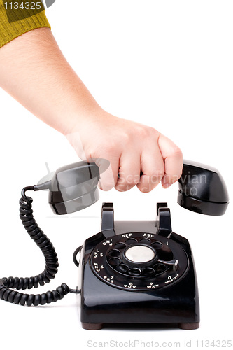 Image of Hanging Up the Phone