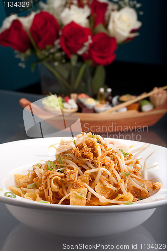 Image of Thai Food Crispy Noodle Salad