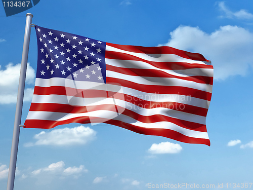 Image of United States of America flag