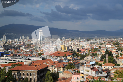 Image of City of Izmir Before Storm