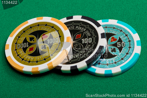 Image of poker chips