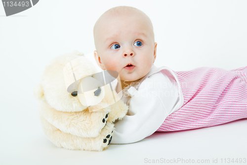 Image of baby in the studio