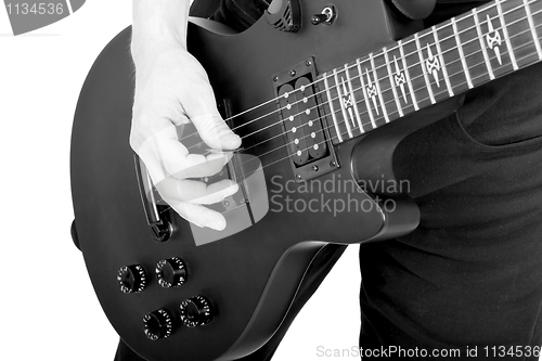 Image of singer with a guitar