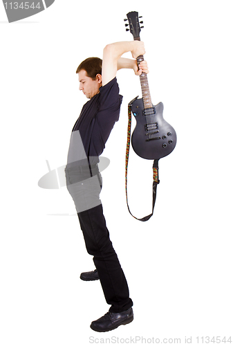 Image of rock musician