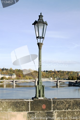 Image of Lamp Post Detail - Prague