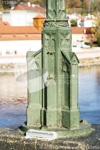 Image of Lamp Post Detail - Prague