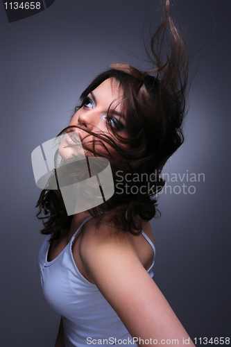 Image of Portrait of glamour woman