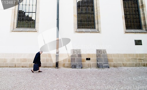 Image of Old Woman Abstract