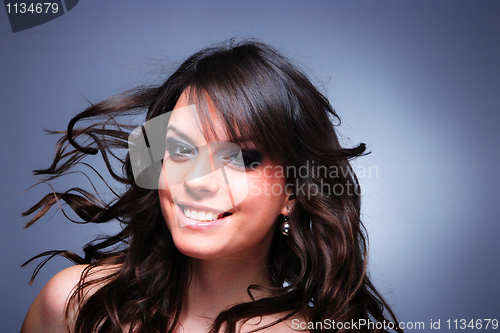 Image of Portrait of glamour woman