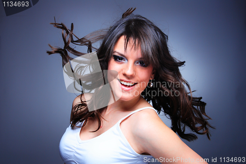 Image of Portrait of glamour woman
