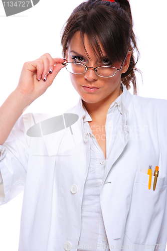 Image of Beautiful Female doctor