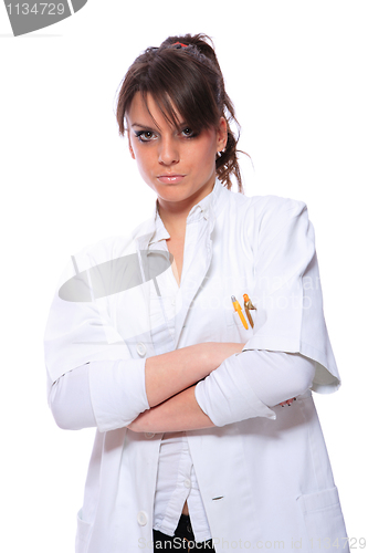 Image of Beautiful Female doctor