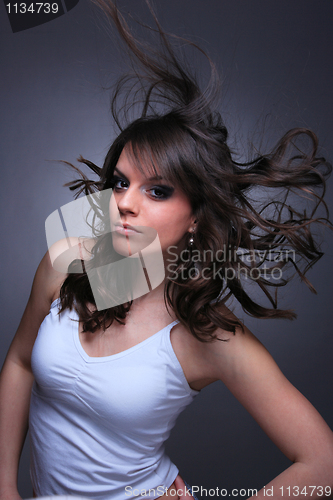 Image of Portrait of glamour woman