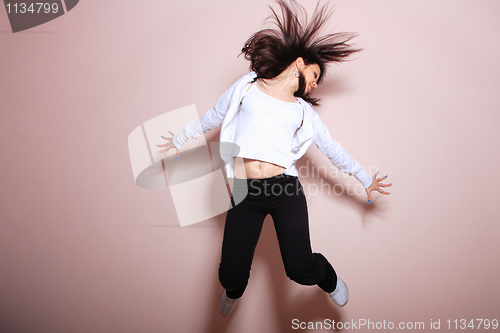 Image of modern dancer poses