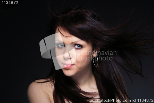 Image of Portrait of glamour woman