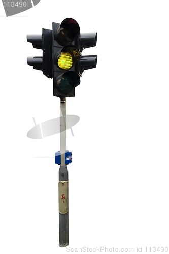 Image of Traffic Light Isolated