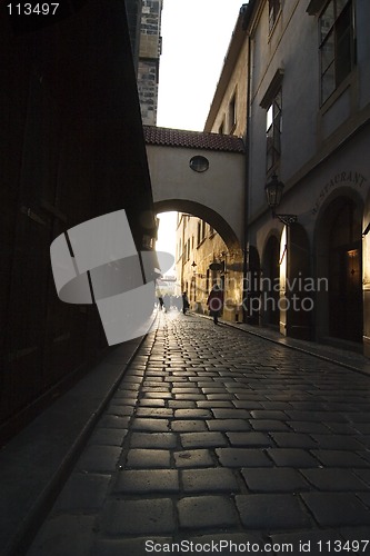 Image of Small Dark Street