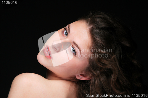Image of Portrait of glamour woman