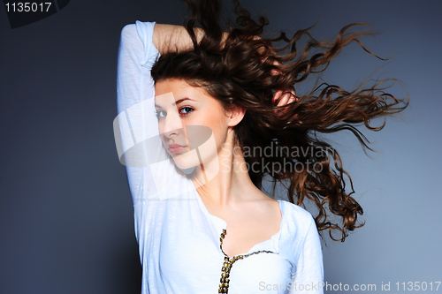 Image of Portrait of glamour woman