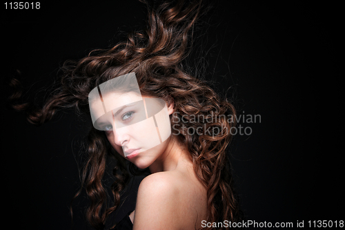Image of Portrait of glamour woman