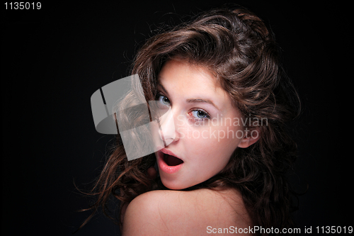 Image of Portrait of glamour woman