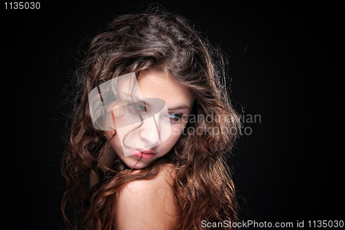 Image of Portrait of glamour woman