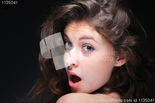 Image of Portrait of glamour woman