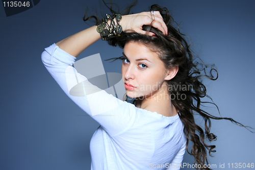 Image of Portrait of glamour woman