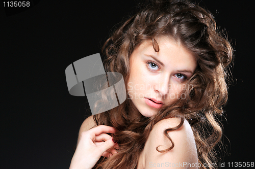 Image of Portrait of glamour woman