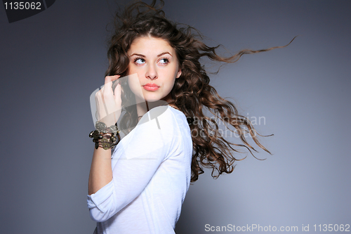 Image of Portrait of glamour woman