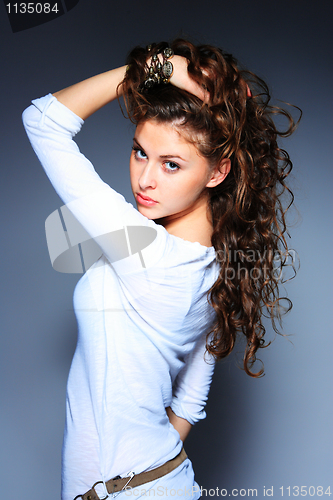 Image of Portrait of glamour woman
