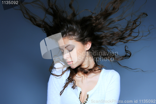 Image of Portrait of glamour woman