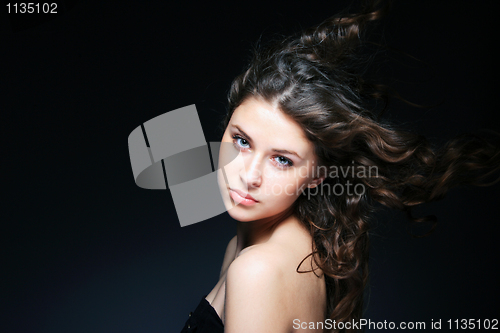 Image of Portrait of glamour woman