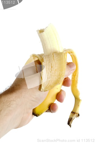 Image of Half Eaten Banana