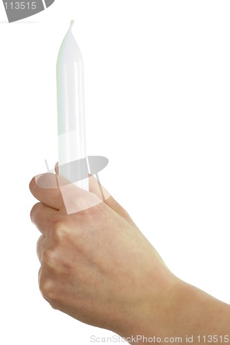 Image of Holding Candle