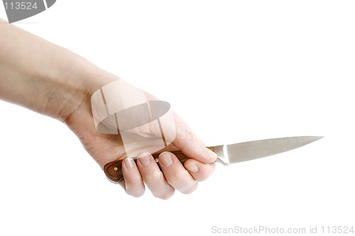 Image of Pearing Knife in Hand