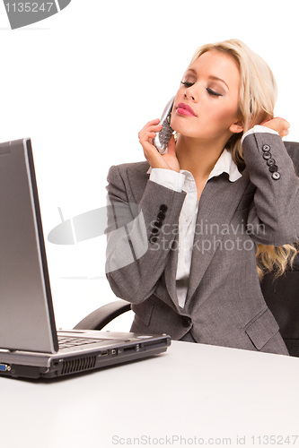 Image of sexy business woman