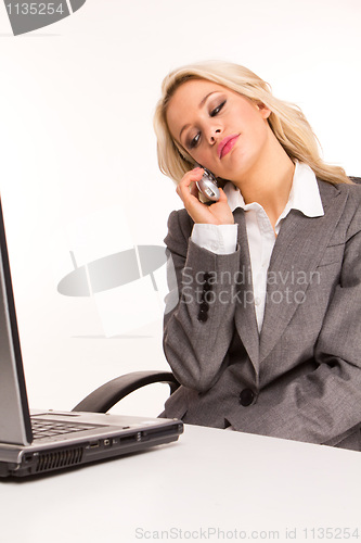 Image of sexy business woman