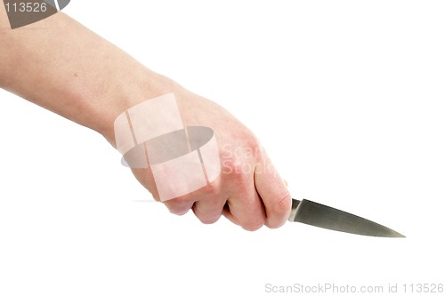 Image of Pearing Knife in Hand