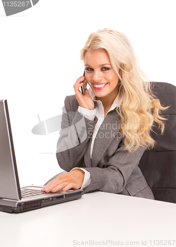 Image of  sexy business woman 