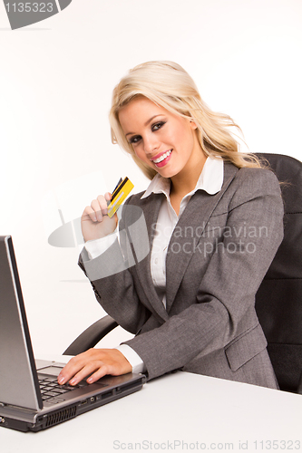 Image of  sexy business woman 
