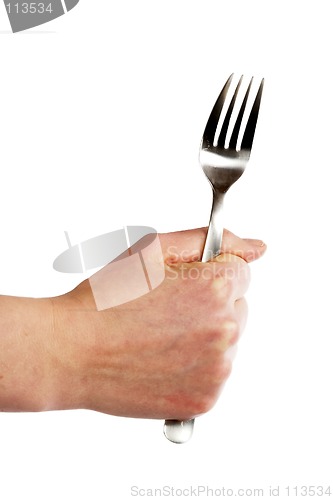 Image of Fork in Hand