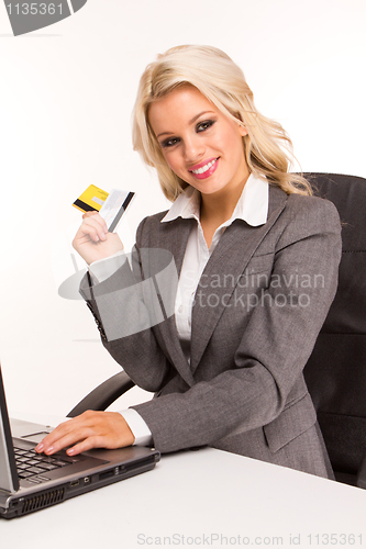 Image of  sexy business woman 