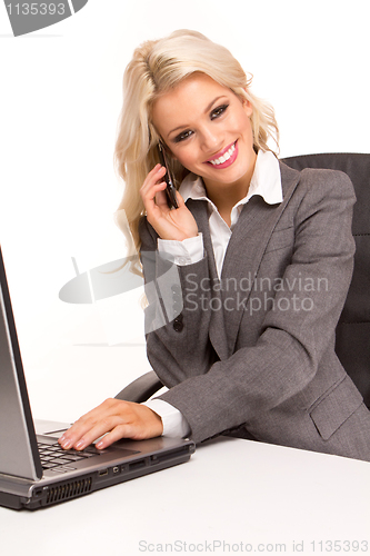 Image of  sexy business woman 