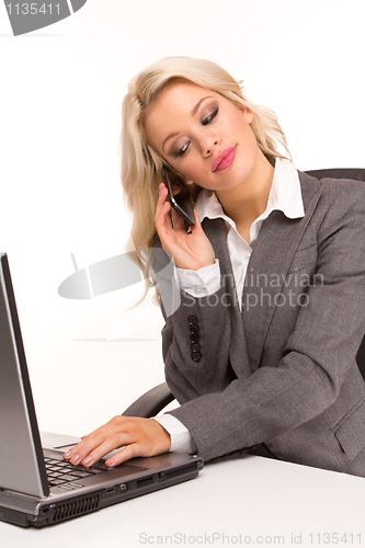 Image of  sexy business woman 