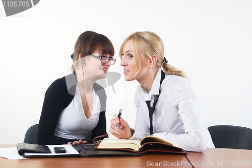 Image of Business communication in office
