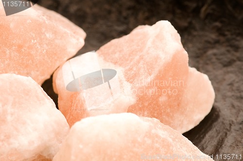 Image of Pink salt of Hymalayas. mineral 