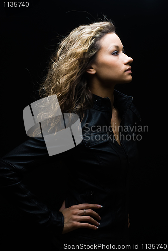 Image of Portrait of pretty woman